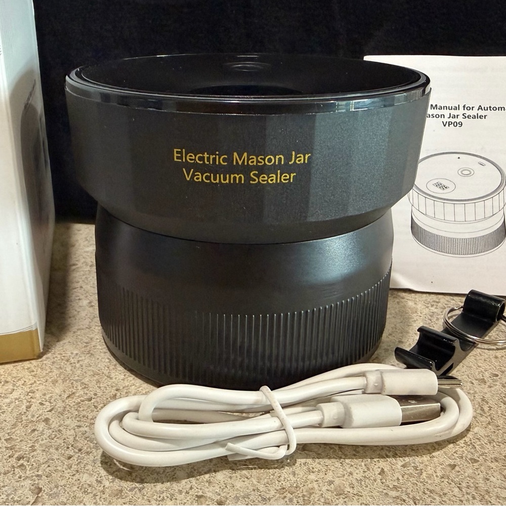 Electric Mason Jar Vacuum Sealer
